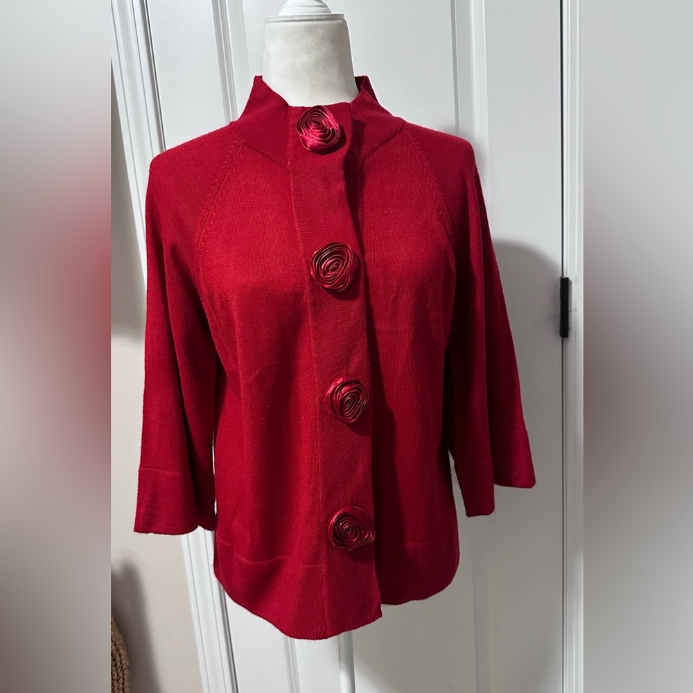 Lifestyle Attitude by LARRY LEVINE Cardigan Women’s Size Medium